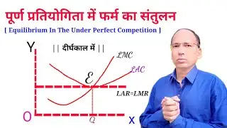 Long Period  ||  Equilibrium In  The Under Perfect Competition  ||  Micro Economics