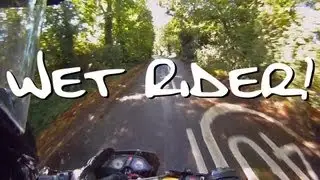 How to ride a motorcycle in the rain!