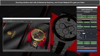 Save Hours in Maya + Arnold with Arnold Material Pro