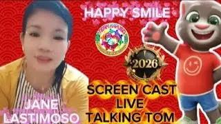 Talking Tom Live😺 HAPPY TALKING CAT😄😺#asmr#asmrtom#livecat#happylive#