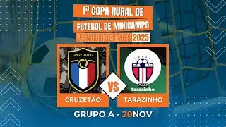1&ordf; Copa Rural: CRUZET&Atilde;O X TARAZINHO