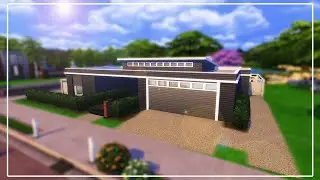 Sims 4 Speed Build | Minimalistic Modern
