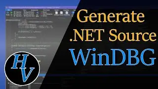 Generate .NET source whilst using WinDBG. Use the netext plugin to generate source.