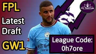 FPL | FINAL DRAFT | GW1