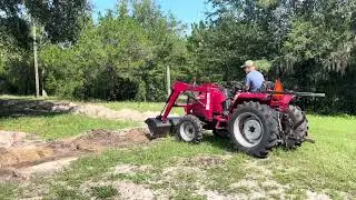 Water line from well repair on the farm !!!