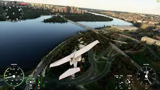 Облет г. Вашингтон в Microsoft Flight Simulator 2020