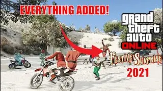 Everything Added In The GTA ONLINE Festive Surprise Christmas Update!