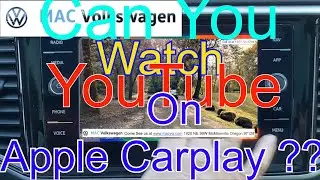 Инструкция по использованию Apple CarPlay для Volkswagen. Мультимедиа. 2023, 2022. Можно ли смотреть YouTube?