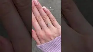 4 Prong oval cut diamond engagement ring with pave setting | Diamond bridal set | Promise rings
