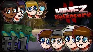 Nyfen's MineZ HC #2! Episode 1 (FT. DAVID, SOAP, SANDWICH, & CHUCKL!)