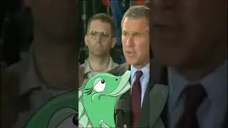 George Bush #funny #politics #funny #video #cartoon #short #shorts #animation #shortvideo
