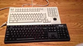 Compaq MX 11800 Mechanical Keyboard W/ Cherry Brown Switches