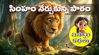సింహం నేర్చుకున్న పాఠం I Telugu Moral Story for Kids I 3D Animation
