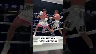 Trash talk gone wrong 😬😳