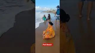 Puri Beach l Odisha l #maa #shorts