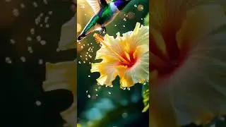 Mesmerizing Hummingbird in Slow Motion!