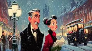 Snowy Streets of Romance 🎶 Timeless Oldies & Vintage 1940s Winter Love Songs