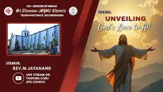 LIVE 🔴 04-01-2026 HOLY COMMUNION | St.Thomas (SPG) Church Telugu Pastorate, Secunderabad