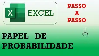 Papel de probabilidade - Tutorial Excel