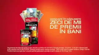 Doncafe &icirc;ți dăruiește zeci de mii de premii
