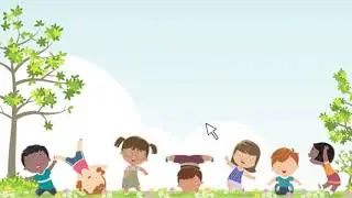 Cute fun colorful kids intro no text free￼￼