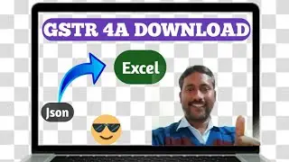 gstr-4a json file to excel | | gstr 4a new for composite  | | gstr-4a json file to excel FY 2020-21
