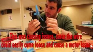 Parrot BEBOP Drone - Motor Stage Error, Stabilization Error, Battery Latches Broken?!?