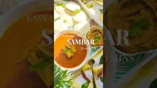 Easy South Indian Sambar in Minutes | Authentic One-Pot Recipe