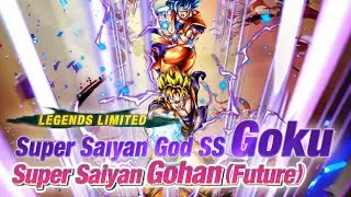 New Tag [LL Super Saiyan Gohan (future) & SSB Goku Is Coming] Dragon Ball legends