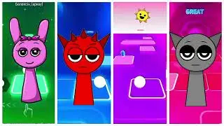 SPRUNKI Incredibox - Coffin Dance Song (COVER) Tiles hop