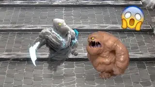 Castle crush Giant Mud elemental vs Giant Storm elemental