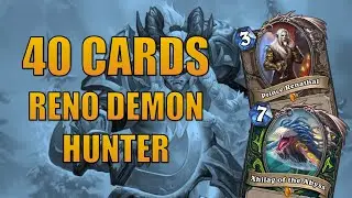 Reno Prince Renathal Demon Hunter| Murder at Castle Nathria | Wild Hearthstone