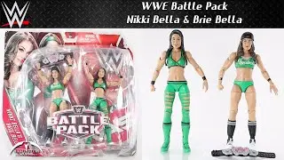 WWE Battle Pack Nikki Bella & Brie Bella Unboxing and Review