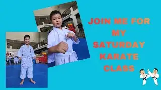 Come and join me for my Saturday Karate Class| Lennard Sebastian Kid's Channel