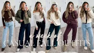 Week Of Fall Outfits | Casual Outfit Ideas