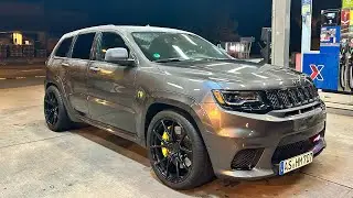 Обновил эмблемы на своем Trackhawk + первая мойка машины