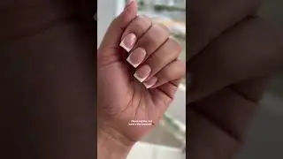 FRENCH MANICURE PEDICURE.  #FRENCH #shorts  #pedicure #nailextension easy frenchфренч гель лаком