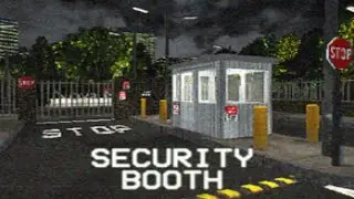 Security Booth | VHS PSX Horror Game | (2 Endings)