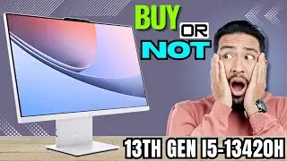 Lenovo IdeaCentre AIO Review In Hindi | 13th Gen Core i5 + 1TB Gen 4 SSD | Lenovo All In One Desktop