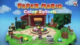 Paper Mario: Color Splash - Part 18 - Melting the Volcano