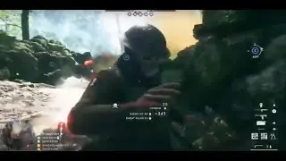 EPIC FLANK for a Melee 7-Kill Streak with the Totokia Club -- Battlefield 1 on Argonne Forest
