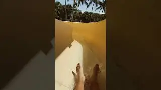 POV going down the slide at Disney&rsquo;s Vero Beach Resort! #Slide #Pool #Disney #VeroBeach #POV