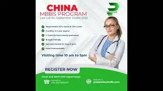 Study in china 2025  with Preparation For Life