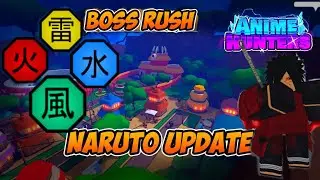 ANIME HUNTER SIMULATOR &ndash; NARUTO UPDATE!  | SECRET BOSSES | NEW GACHAS | BOSS RUSH | UPGRADES