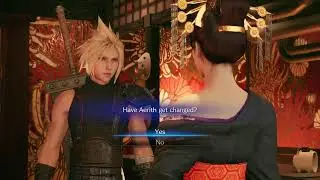 The journey is real, the destination is fake. Random FFVII.