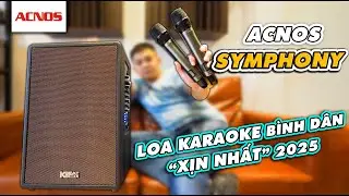 Acnos SYMPHONY - «ЛУЧШАЯ» ДОСТУПНАЯ караоке-колонка 2025 года!