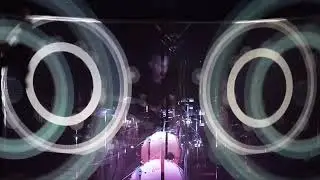 MNDMTH Convergence - AV Drum Triggering (Stuart Brown: drums/electronics, Steve Curtis: visuals)
