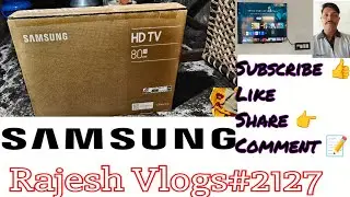 Samsung 32 Inch TV Unboxing & Installation LIVE | Model UA32H4520FUXXL | Rajesh Vlogs#2127
