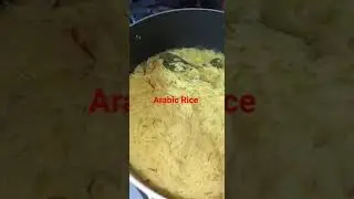 Arabic Rice With Arabic Spices #asmrsounds #satisfying #trending #arabicrice #yummy #shortsviral
