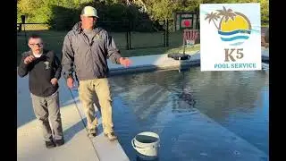 Pool bucket test to determine if your pool has a leak 